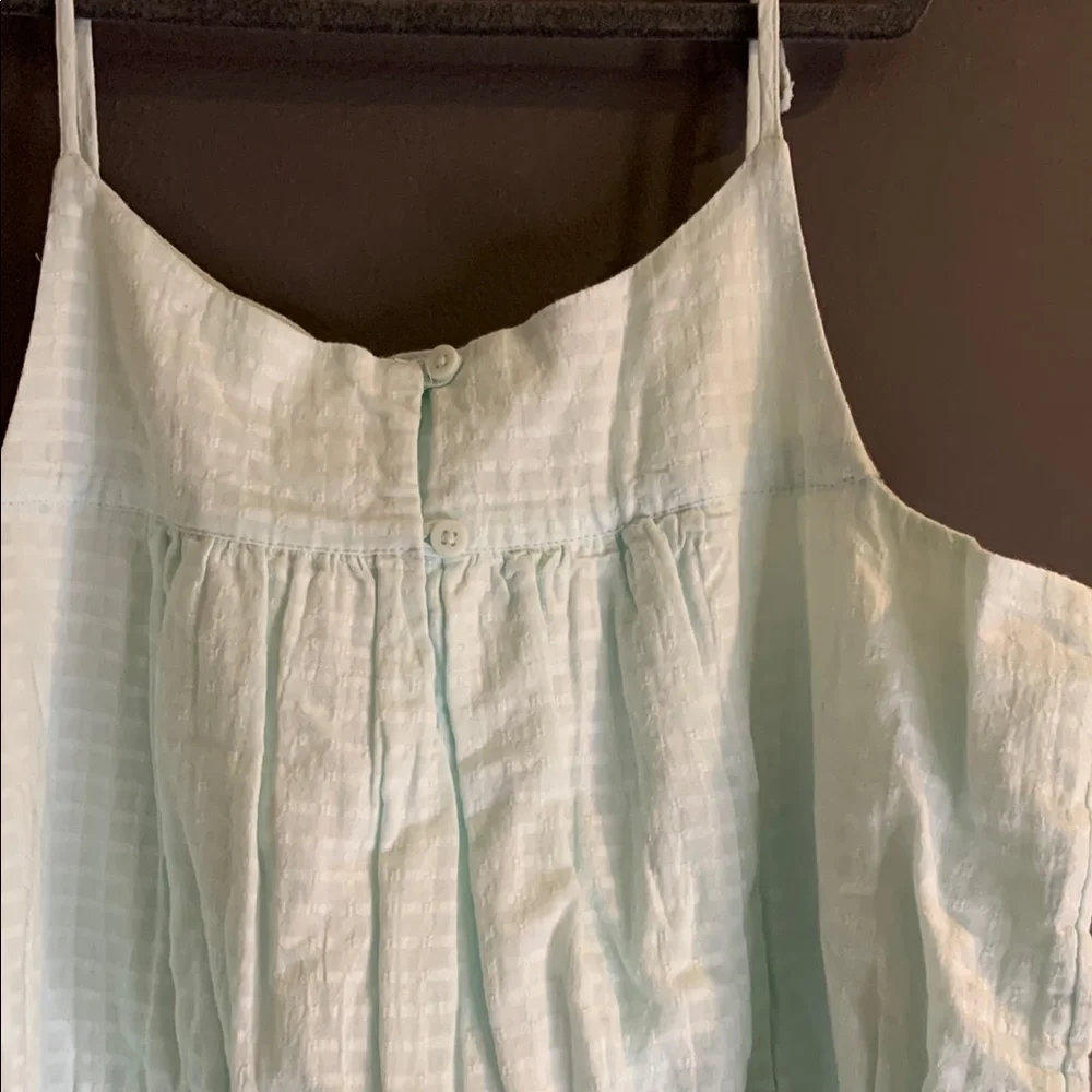 Gap Kids Light Blue Dress with Neon Yellow Accents size XXL Plus - Picture 4 of 4